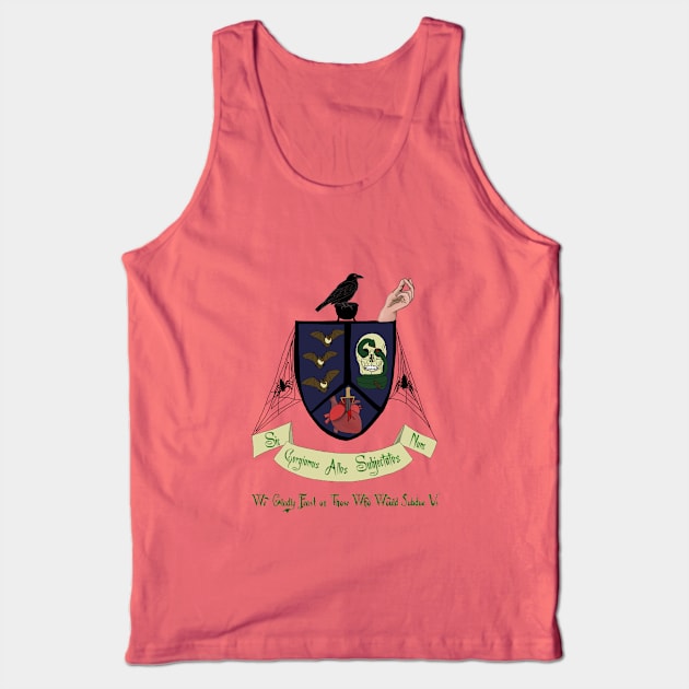 Addams Credo Tank Top by KataMartArt